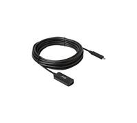 - Câble d'extension USB - 24 pin USB-C (M) pour USB type A (F) - USB 3.1 Gen 2 - 900 mA - 5 m - alimentation USB, bi-directionnel
