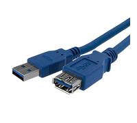 Câble D'Extension USB 3.0 A M/F 1M Bleu
