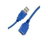 Câble d'Extension USB 3.0 Synchronisation 5Gb/s Longueur 1,5m Bleu
