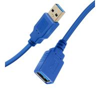 Câble d'Extension USB 3.0 Synchronisation 5Gb/s Longueur 1,5m Bleu