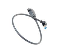 Câble d'extension USB 3.0 type B monté sur panneau arrière de 0,5 m pour imprimante disque dur
