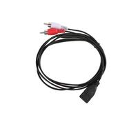 Câble D'Extension Usb A Femelle, 1.5m/5ft, Prise Mâle Rca, Audio Et Vidéo