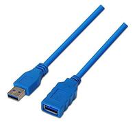 Câble d'extension USB - AISENS - A105-0046 - 2 m - USB 3.0 - Vitesse 5 Gbit/s