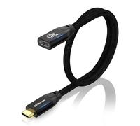 Câble d'extension USB C 20 Gpbs - Câble de données USB C 3.2 Gen2 x 2 - 240 W PD3.1 - Charge rapide USB-C mâle vers femelle - Transmission vidéo 4K @ 60 Hz - Compatible avec S22/S21/S20, MacBook Pro,
