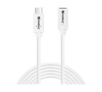 Câble d'extension USB-C Sandberg MF, USB 3.1, 100 W, 2 m, 136-55