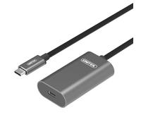 U305A - Câble d'extension USB - 24 pin USB-C (M) pour 24 pin USB-C (F) - USB 3.1 Gen1 - 5 m - actif - gris sidéral