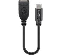 Câble D'Extension Usb-câ¿¢, Noir, Convient Aux Appareils Dotés D'Un Port Usb-câ¿¢. Longueur De Câble 0.2 M