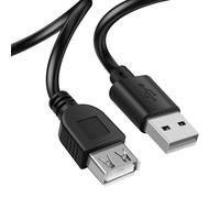 Câble d'Extension USB vers USB Transfert de Données Rapide Longueur 3m Noir