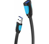 Câble d'extension Usb3.0 plat Vention Vas-A13-B300 3M Noir
