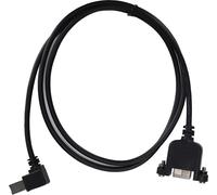 Câble d'extension USBB mâle vers USBB femelle Câble adaptateur à angle droit 90 degrés avec vis