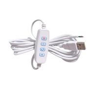 Câble D'extension Variateur LED USB DC5V Avec Adaptateur Interrupteur Marche/arrêt Contrôleur Gradation LED Pour Lampes À Ampoules À Bande LED Cordon D'extension Variateur LED Avec