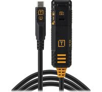 Câble d'extension verrouillable TetherBoost USB-C TetherPro Optima 10G de Tether Tools, 4,8 m, noir | ✅Prix compétitifs
