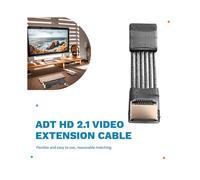 Câble D'Extension Vidéo ADT HD 2.1, Type AA, Compatible 2.1, FPC, FPV, GPU, Nappe Plate 2.0, Rallonge de 3 cm