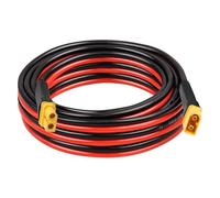 Câble d'extension XT60 10 AWG 3 m 2 3 5 10 15 20 25 30 35 40 50 75 30 30 m XT60 femelle vers mâle pour station d'alimentation portable panneau solaire batterie RC