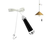 Câble d'extraction - Interrupteur d'éclairage de 3 pouces | Contrôle en métal : remplacement de chaîne de 50 g PP 8 x 1,7 cm. Conception d'installation facile avec une touche confortable