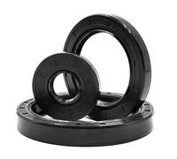 Câble d'huile à ressort à deux lèvres du squelette Joint d'étanchéité en caoutchouc nitrile à squelette, plusieurs tailles, lot de 2(12 X 37 X 7mm(IDxODxL))