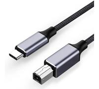 Câble d'Imprimante 1M USB LES DONNÉES C-B POUR BROTHER Imprimante Multifonction 3-en-1 DCP-L2510D