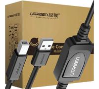Câble d'imprimante actif Usb 2.0 A-B Ugreen Us122, 15M (Noir)