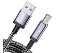 Câble d'imprimante USB 2.0 - 3 m - Fiche USB type A vers fiche B mâle - Compatible avec HP, Canon, Dell, Epson, Lexmark, Xerox, Samung, etc