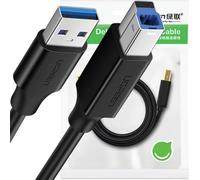 Câble d'imprimante Usb 3.0 A-B Ugreen Us210, 2M (Noir)