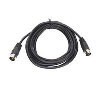 Câble DIN 6 Broches, Prise Audio Adaptateur AV 6 Broches DIN Mâle vers Mâle pour Appareils Audio Numériques, 9,8 Pieds