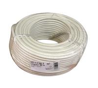Câble d'installation H05VV-F - 3G1.5mm² - L : 50 m - couronne - blanc