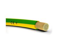 Câble d'installation H07V-K (LgY) 1,5 jaune-vert/100m 4520001