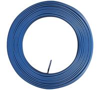 Câble d'installation rigide - H07V-U - 1x2.5mm² - L : 100 m - couronne - bl