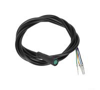 Câble d'instrument à 5 broches compatible avec Kugoo pour G2max pour scooter électrique modèle Db G2pro Plus Db - Faisceau de fil en plastique noir de 131 cm de long - Ligne de rechange légère pour