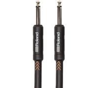 Câble d'instrument gamme Black - Connecteurs droits en jack 1/4 de pouce, 6 m - RIC-B20