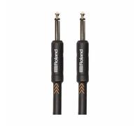 Câble D'Instrument Roland RIC-B20, Série Noire - 6M Jack (6,3Mm) - 2 X Droit