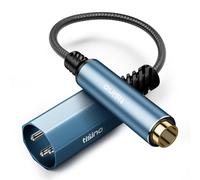 Câble d'interconnexion audio stéréo symétrique 6,35 mm vers XLR femelle 6,35 mm vers XLR mâle pour mixeurs(0,3 m),microphones,amplificateurs,guitares et systèmes de sonorisation.