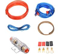 Câble d'interconnexion RCA haute performance, kit de câblage pour amplificateur de voiture avec blindage supérieur pour une transmission audio