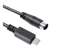 Câble d'interface audio USB A / C vers Mini Din 7 broches pour IK Multimedia IRig Stream Stereo IRIG PRO Duo I/O Keys I/O 25 49 MIDI 2 HD USB to Mini-Din 7