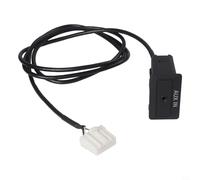 Câble d'interface auxiliaire pour Mazda 6 2010-2012, TD74-66-DFX adaptateur stéréo auxiliaire prise audio lecteur de câble 16 broches