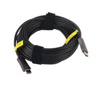 CâBle D'interface MultiméDia Hd à Fiber Optique 4k 4:4:4rgb Hdr10 Hdcp2.2, Cordon Hd Unidirectionnel 18gbps Pour Ps415m/49,2 Pieds