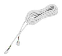 Câble d'interphone, câble flexible à 5 conducteurs, câble en cuivre flexible rond de 0,3 mm² pour système d'interphone vidéo Alarme anti-intrusion