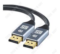 Câble Display Port 1.4 - TD 3M - 8K HDR - 3 mètres - Audio 32 canaux - Blindé 28AWG