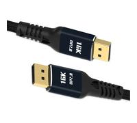 Câble Display Port 2.0 mâle à mâle 16K 60Hz 10K 60Hz HD DP tressé, adaptateur de cordon Ultra rapide 80Gbps DisplayPort 2.0