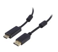 Cable DisplayPort 1.1a male HDMI 2.0 male 1.8m noir