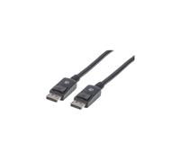 Câble DisplayPort 1.2 DP-DP M/M 4K60Hz 2m Noir 307116