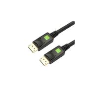 Câble DisplayPort 1.2 DP-DP M/M 4K60Hz noir ICOC DSP-A-100/10m