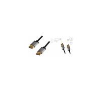 Câble DisplayPort 1.2, fiche mâle - mâle, 1,0 m