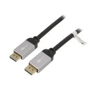 Cable DisplayPort 1.2 male des deux cotes 3m noir