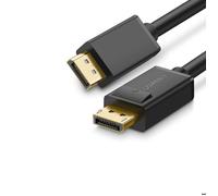UGREEN Câble DisplayPort 1.2 Mâle vers Mâle 4K 60Hz 2K 144Hz Compatible RTX 3080/2060 GTX 1660 1 m