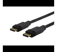 Câble DisplayPort 1.2 Vivolink PRODP2 2m Noir - 4096x2160 60Hz, Contacts Or, Cuivre AWG 28, Triple Blindage, Diamètre 7.3mm, RoHS