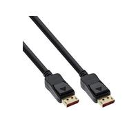 Câble DisplayPort 1.4 8K4K avec Contacts plaqués Or Noir 2 m