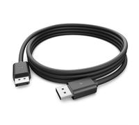 Dell Câble DisplayPort 1.4 - CB325D, 1,8 m, compatible 8K @60Hz & 4K @120Hz, HDR, Plug & Play, rétrocompatible - Noir