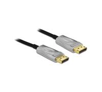 DeLOCK câble DisplayPort 85888, 25 m, actif, DP 1.4, 8K (7680×4320), contacts plaqués or, Noir