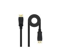 Câble Displayport 1.4 DP/M-DP/M - Longueur 2 m - Prend en charge les résolutions vidéo jusqu'à 8K - Couleur noire